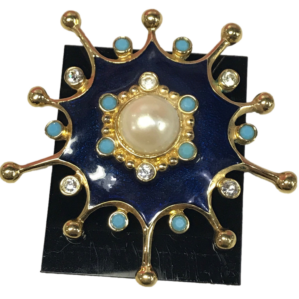 Barrera for Avon  "Roman Holiday" Starburst Brooch